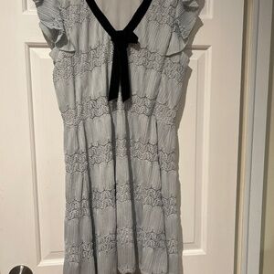 Eva Franco flutter sleeve dress